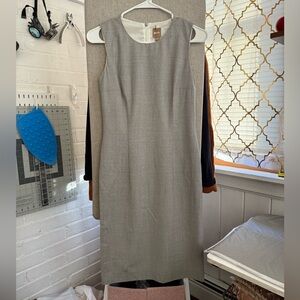 Boss Classic Gray Midi Dress
